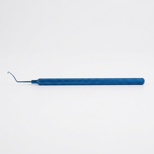 Instrument microchirurgical ophtalmique professionnel réutilisable en titane de haute qualité, type Steinert II, avec pointe courbée de 10 mm - Product Image 1