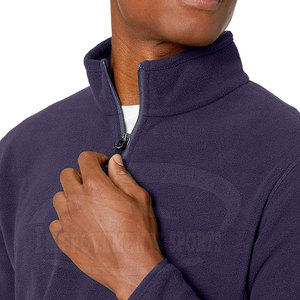 Veste polaire pull-over lavable de style unique Veste polaire pull-over respirante coupe-vent à vendre - Product Image 4