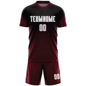 Uniforme de Fútbol Exclusivo, Conjunto de Camiseta y Pantalones Cortos de Fútbol de Tela Premium, Fabricación de Ropa Deportiva Profesional para Equipos - Product Image 5