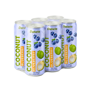 Agua de Coco con Sabor a Frutas OEM/ODM, Lata de 330 ml, Bebida de Agua de Coco con Sabor a Arándanos, Marca Privada, Jugo de Frutas y Vegetales - Product Image 5