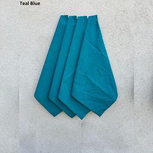 Ensemble de serviettes en coton de couleur unie faites à la main, taille classique personnalisée, serviettes carrées pour la décoration de table, lavables pour la maison et les mariages - Product Image 6