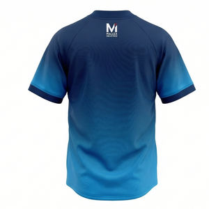 Camiseta de Béisbol Sublimada de Primera Calidad, Colores y Logotipos Personalizados, Transpirable, de Secado Rápido, Uniformes Deportivos para Equipos, Venta al Por Mayor - Product Image 3