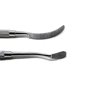 เครื่องมือผ่าตัดทางทันตกรรม ตะไบกระดูกมิลเลอร์ สำหรับขัดและปรับรูปทรง ปลายสองด้าน ทำจากสแตนเลส ได้รับการรับรองมาตรฐาน ISO - Product Image 3