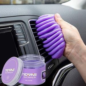 Gel Nettoyant pour Détail Automobile, Nettoyant pour Intérieur et Grilles d'Aération de Voiture, Gel Pâte Éliminateur de Poussière et de Boue, Nettoyant à Air Comprimé pour Voitures - Product Image 1
