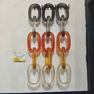 Cadena de Resina de Gran Tamaño, Eslabones de Resina Coloridos para Decoración de Paredes, Separador de Ambientes y Accesorios para Cortinas - Product Image 4