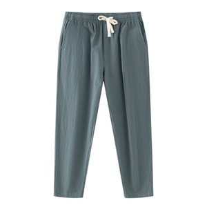 Pantalones Deportivos de Pierna Recta para Hombre, Pantalones Casuales de Algodón, Pantalones Jogger con Cordón en la Cintura, Pantalones Relajados y Cómodos para Uso Diario, Personalizables - Product Image 1