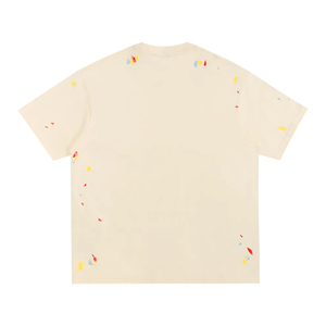 Custom Crafted Tee Blank Plain Heavyweight Gradient <b>Drop</b> Shoulder Vantage T shirt 100%Cotton Wholesale Printing Men Embroidery - Product Image 2