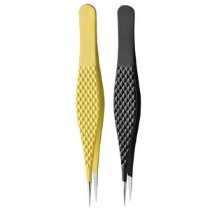 Pinzas para Pestañas de Acero Inoxidable de Alta Calidad con Logotipo Personalizado, Antiestáticas, Agarre Preciso, OEM, ODM, Venta al Por Mayor, Nueva Llegada - Product Image 4