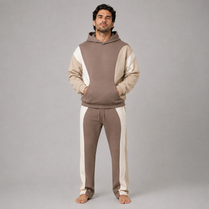 Chándales Deportivos Personalizados para Hombre con Capucha, Chándales de Invierno al por Mayor de Alta Calidad, Ropa de Entrenamiento 100% Algodón Felpa - Product Image 1