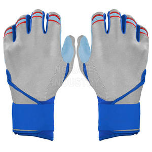 Gants de frappe de baseball professionnels unisexes en gros, logo personnalisé, légers, antidérapants, en cuir de haute qualité, créez votre propre design - Product Image 2