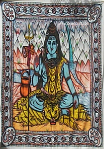 Cotton Tapestry Printed Washable Customizable Handmade Indian spiritual tapestry Tie dye tapestry other Yoga tapestries - Product Image 6