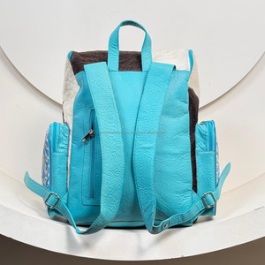 Nouvel arrivage de sacs à dos en cuir repoussé à la main vente en gros de sacs à dos de voyage tendance pour unisexe sac à dos en cuir de vachette véritable - Product Image 5