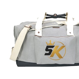 Sac de sport unisexe en tissu Oxford 40-55L avec fermeture éclair, durable et décontracté pour la gym et le fitness - Product Image 2