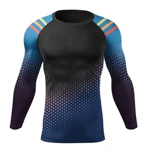 Rashguard respirant professionnel pour hommes, anti-transpiration, vêtement de sport pour hommes - Product Image 1