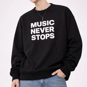 Pull en tricot épais unisexe grande taille surdimensionné, broderie, impression/logo personnalisés, jacquard, col rond, automne, 100% acrylique, ODM - Product Image 6