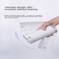 Humidificateur d'air sans fil colorés, diffuseur ultrasonique Rechargeable, lumières LED colorées, 300ML, 800mAh