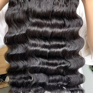 Perruque Lace Front en Cheveux Humains Vierges Remy à Cuticules Alignées pour Femmes Noires, Personnalisable, Colorée, Densité 180% - Product Image 1