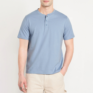 เสื้อยืดผู้ชายทรงสลิมฟิต ผ้าคอตตอนหนา 100% สกรีนโลโก้ได้ตามสั่ง แขนสั้นและแขนยาว สไตล์ลำลอง ทรงโอเวอร์ไซส์ - Product Image 3