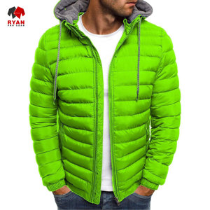 เสื้อแจ็คเก็ตพัฟเฟอร์คุณภาพสูงแบบกำหนดเองสำหรับผู้ชาย ผู้ใหญ่ และเด็ก  รับออกแบบโลโก้ตามสั่ง ODM OEM - Product Image 3