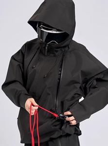 Veste de pluie imperméable unisexe avec logo personnalisé, coupe-vent, softshell, pour le ski et la randonnée - Product Image 3