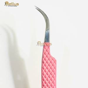 Bellus International Japanese Stainless Steel Smooth Tip Durable Eyelash Extension Tweezers Firm Grip 0.030.10mm Volume <b>Lashes</b> - Product Image 4