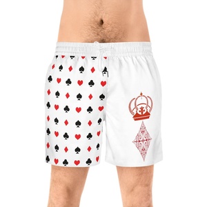 Men Letter Graphic Zipper Pocket Sports Shorts Hot Polyester Fitness Workout Casual Custom Summer Printed - Product Image 4