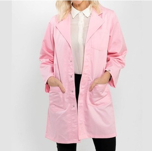Bata de Laboratorio para Mujer, Elástica, Sin Costuras, Cómoda, Ajustable, Nueva Llegada, Venta Caliente, OEM - Product Image 3