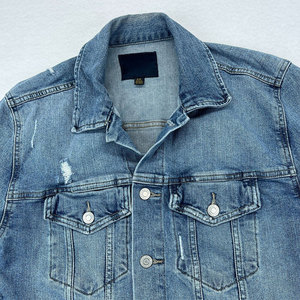 Vestes en jean pour hommes de haute qualité, design tendance, style streetwear décontracté, très vendues, style high street - Product Image 4
