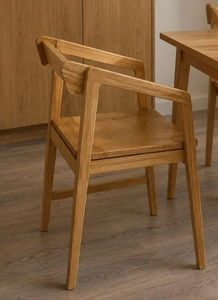 High Quality <b>Wooden</b> Dining <b>Armchair</b> Scandinavian Design Solid Timber Frame Office Home Living Room Accent Furniture - Product Image 4