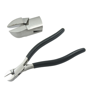 Left Handed Side Cutter 180mm Stainless Steel Spring PVC Handles Crimping Fishing Jewelry Making DIY <b>Crafts</b> <b>Wire</b> Cutting OEM - Product Image 1