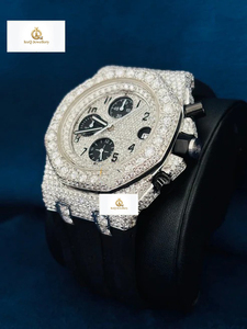 VVS Sparkling Stone Wristwatch Moissanite <b>Diamond</b> Hip Hop Bling <b>Watch</b> Iced Out Fashion Wristwatch for Men - Product Image 1