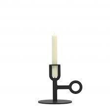 Nouveauté : Décoration de mariage, porte-bougie en aluminium nickel noir, support de bougie de table pour la décoration intérieure - Product Image 6
