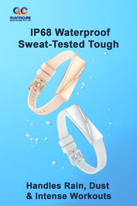 2025 FN02 Rastreador de actividad inteligente sin pantalla IP68 Monitor de Salud del sueño a prueba de agua Pulsera deportiva BLE 5,2 VC30F-S QWatch Pro DS01 - Product Image 4