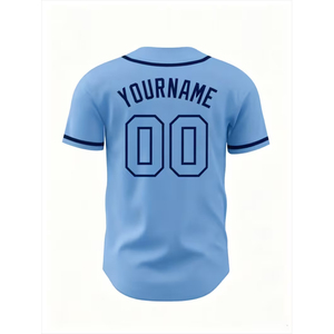 Uniformes de Béisbol Personalizados de la Mejor Calidad para Hombre, Últimos Diseños, Jersey de Béisbol Ligero con Precio al por Mayor - Product Image 5