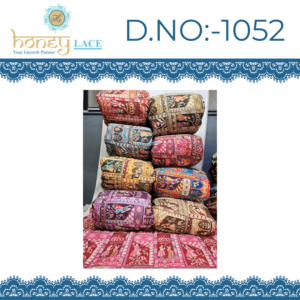 Tissu crêpe naturel HONEY LACE de haute qualité, non tissé, tricoté chaîne, poids moyen, polyester/nylon/métallique, avec motifs floraux/perles, pour mariage - Product Image 4