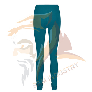 Leggings de yoga et de fitness pour femmes à séchage rapide, respirants, taille haute, en Spandex/Polyester, couleur unie - Product Image 4
