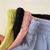 Shorts de sport d'été pour femme, yoga, course à pied, coupe régulière, décontracté, cinq-quarts, jogging, écoresponsable, cordon de serrage, micro-extensible