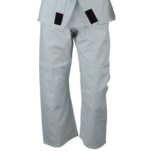 Kimono de BJJ, Uniforme 100% Algodón Blanco, Corte Holgado, Unisex, Adulto, Resistente, Teñido Liso, Transpirable, Peso de la Tela 480g, Ropa de Artes Marciales - Product Image 3