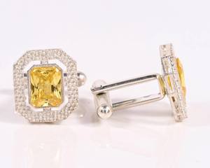 Mancuernillas Personalizadas de Lujo para Hombre |   Mancuernillas de Acero Inoxidable y Plata de Ley 925 |   Joyería al por mayor para puños de camisa de negocios y bodas - Product Image 4