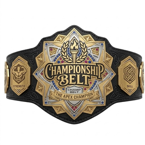 Ceintures de championnat OEM ODM, conception personnalisée, haute qualité, prix d'usine, durables, finition personnalisée, fournisseur d'enseignes de récompense premium - Product Image 1