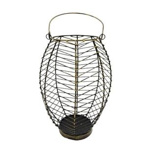 Farolillo de alambre de color amarillo para iluminación decorativa de pisos y mesas en casas y villas, farolillo de metal. - Product Image 5
