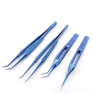 Forceps en titane pour greffe de cheveux, instrument de chirurgie capillaire par Dentavex - Product Image 3