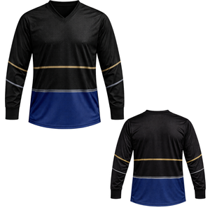 Classic <b>Paintball</b> Jersey Three Tone Stripe Sublimation Long Sleeve Breathable Mesh Team Wear Professional Sports Uniform Gear - Product Image 1