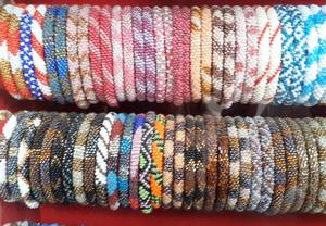 Nuevas Pulseras de Cuentas de Colores Clásicas de Primavera para Hombre - Product Image 2