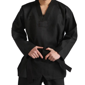 Tenue d'entraînement et de compétition pour enseignants de Taekwondo (hommes et femmes) – Équipement professionnel pour maîtres adultes en arts martiaux - Product Image 6