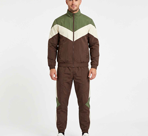 Conjunto Deportivo Impermeable y Ecológico para Hombre, Chaqueta Cortavientos Ligera de Nailon con Diseño 2 en 1, Ropa Deportiva de Invierno - Product Image 1