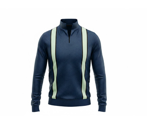 Customizable Sublimation Quarter Zip Jacket Manufacturer <b>Men</b> Women Youth Sportswear Quick Dry Team <b>Pullover</b> - Product Image 6