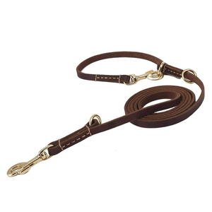 Good Quality Trendy Pet Accessories Leather <b>Dog</b> <b>Leash</b> Secure Buckle And Soft Grip Factory Price Leather <b>Dog</b> <b>Leash</b> - Product Image 4