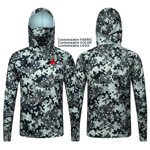 Camiseta de Pesca Personalizable para Hombre, Camuflaje, Impresión por Sublimación, 100% Poliéster, UPF 50, Secado Rápido, Transpirable - Product Image 5