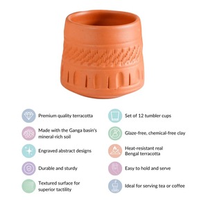 Pot à succulentes en argile peint à la main, petit pot à fleurs, design Wabi-Sabi, passe au lave-vaisselle, idéal pour hôtels et restaurants, conteneur pour cactus, cadeaux - Product Image 2